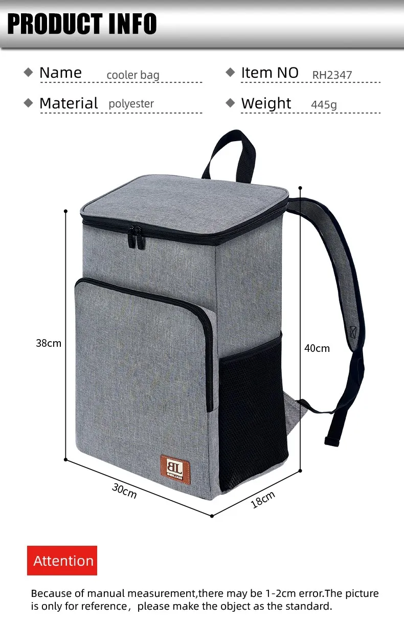 Cooler Backpack Lightweight Insulated Portable Cooler Bag Cooler Backpack Lightweight Insulated Portable Cooler Bag